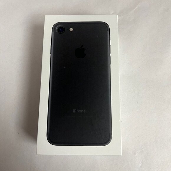Apple iPhone 7 Empty Original Retail Box 32GB - Black - BOX ONLY For Model A1778 - Picture 3 of 8